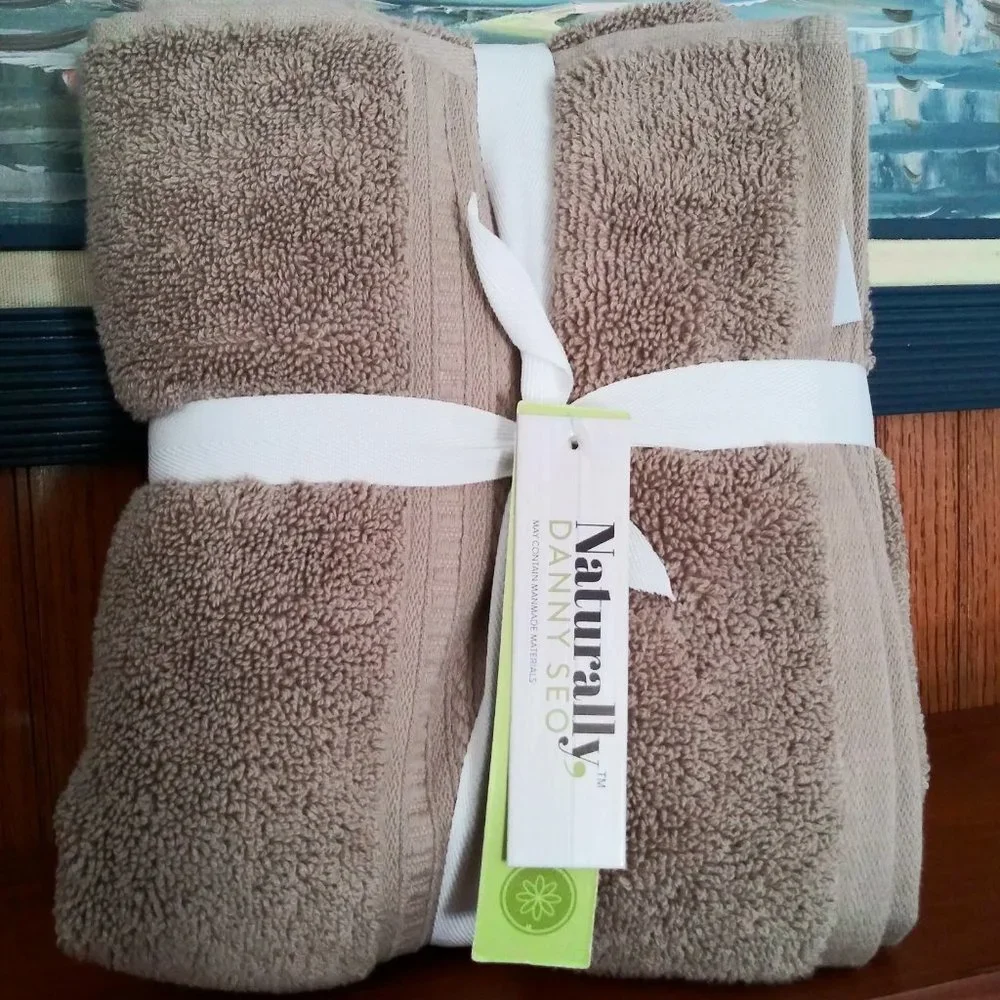 Naturally by Danny Seo, Eco-Friendly Hand Towels (Set of 2)